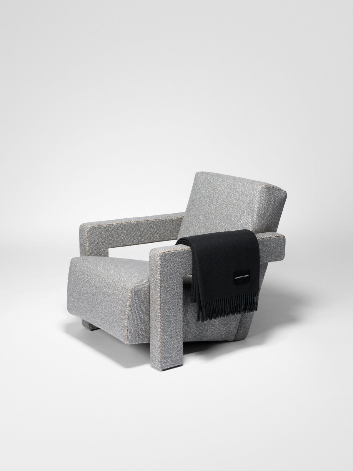 Vidar Duo throw | Dark grey/green