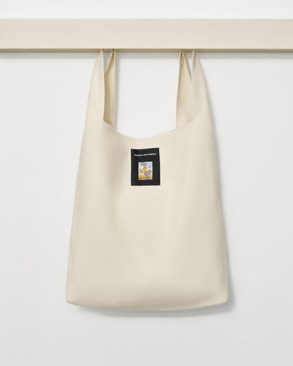 kvadrat raf simons vidar shopping bag off white