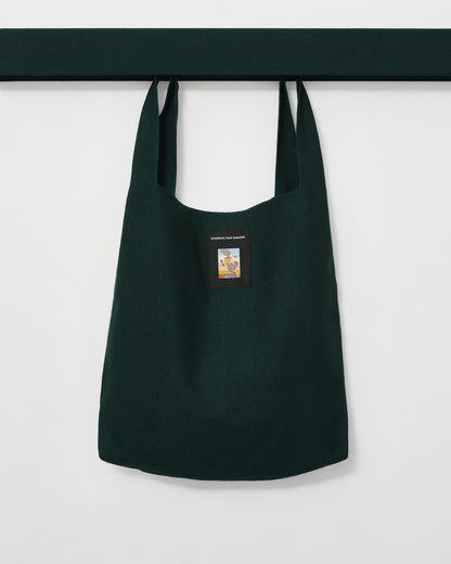 kvadrat raf simons vidar shopping bag dark green