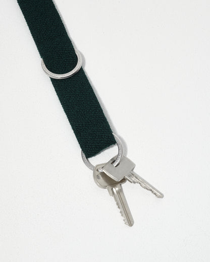 kvadrat raf simons keychain dark green