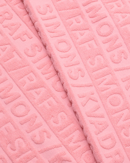 kvadrat raf simons beach towel pink 