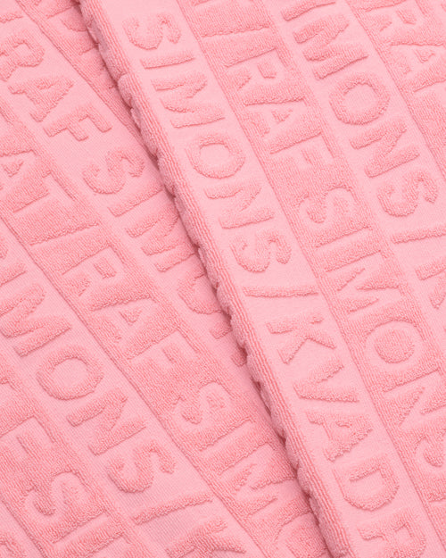 kvadrat raf simons beach towel pink 