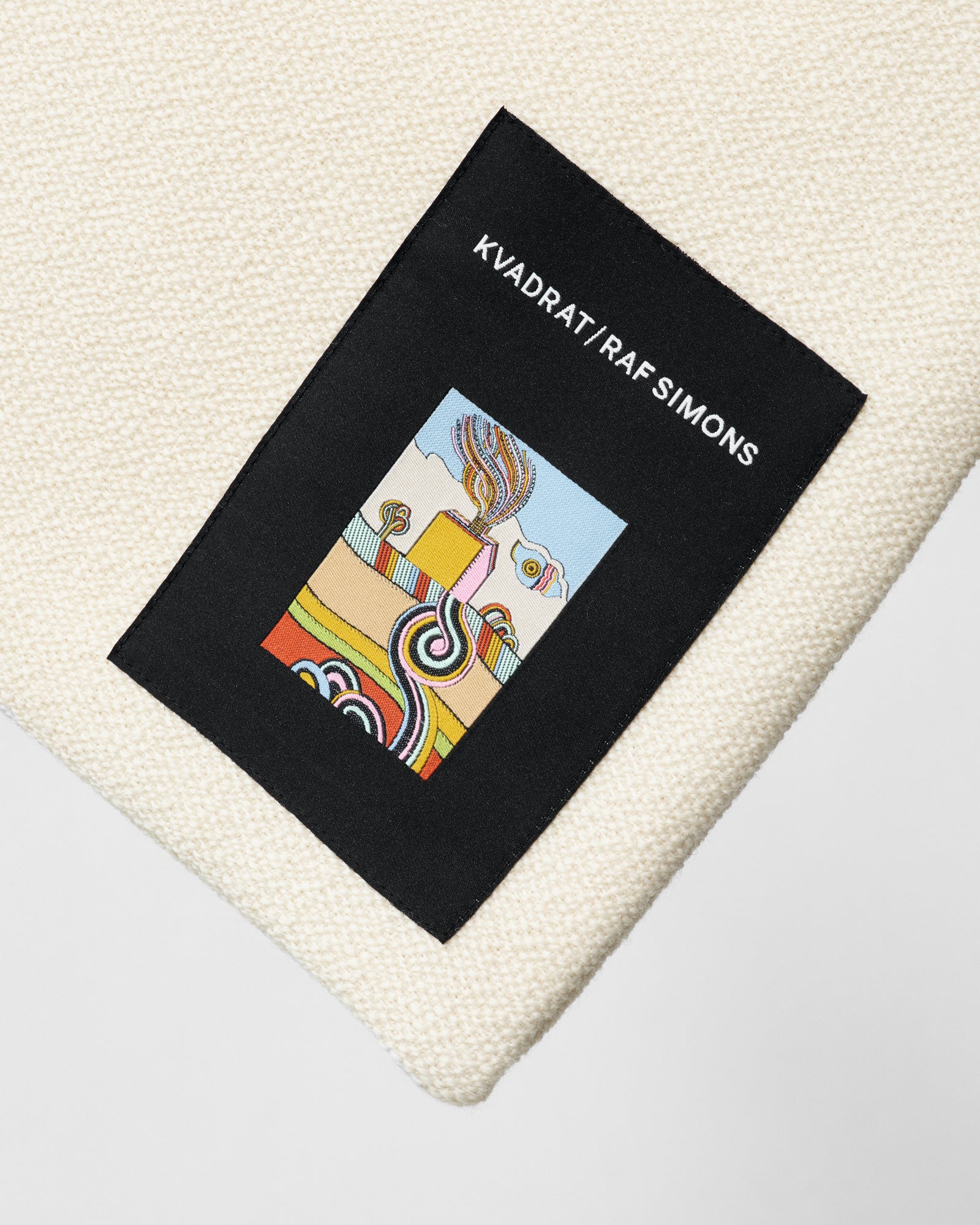 kvadrat raf simons vidar clutch off white