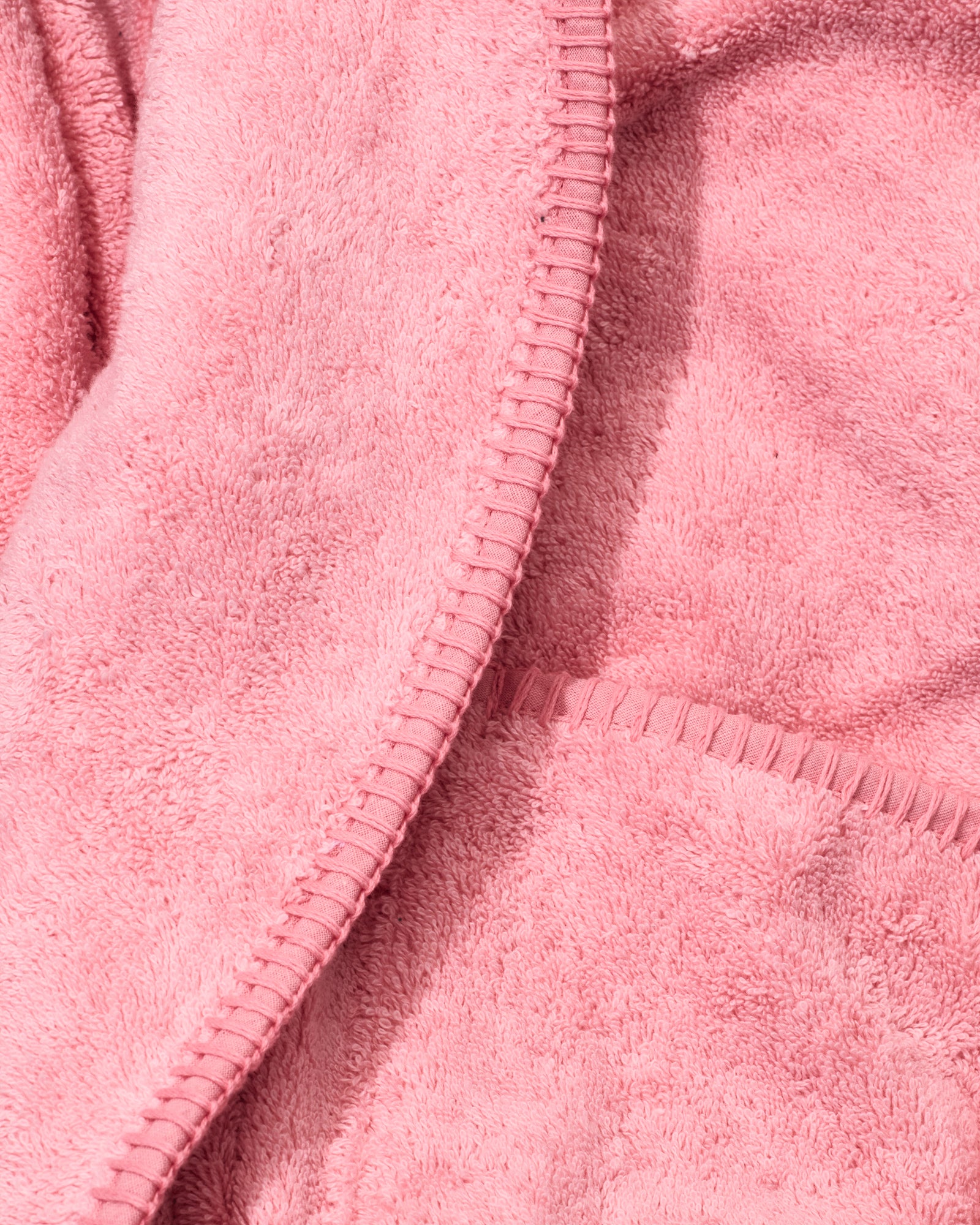 kvadrat raf simons whipstitch bathrobe pink 