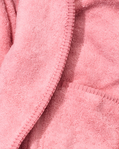 kvadrat raf simons whipstitch bathrobe pink 