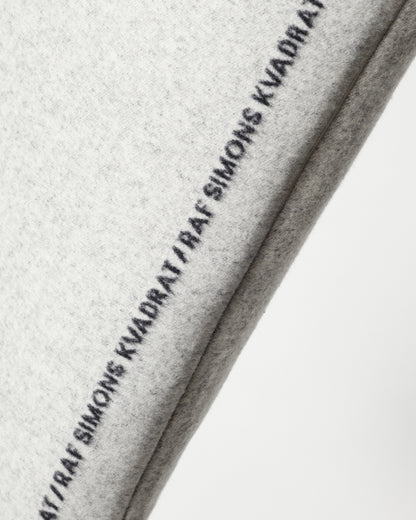 kvadrat raf simons double face wool cushion off white