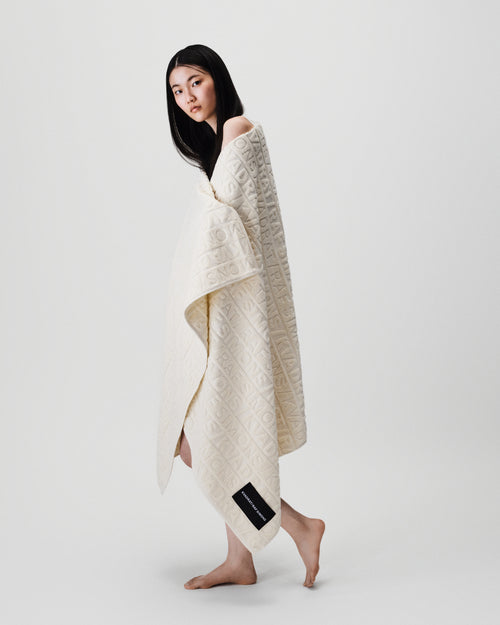 Beach towel | Off White