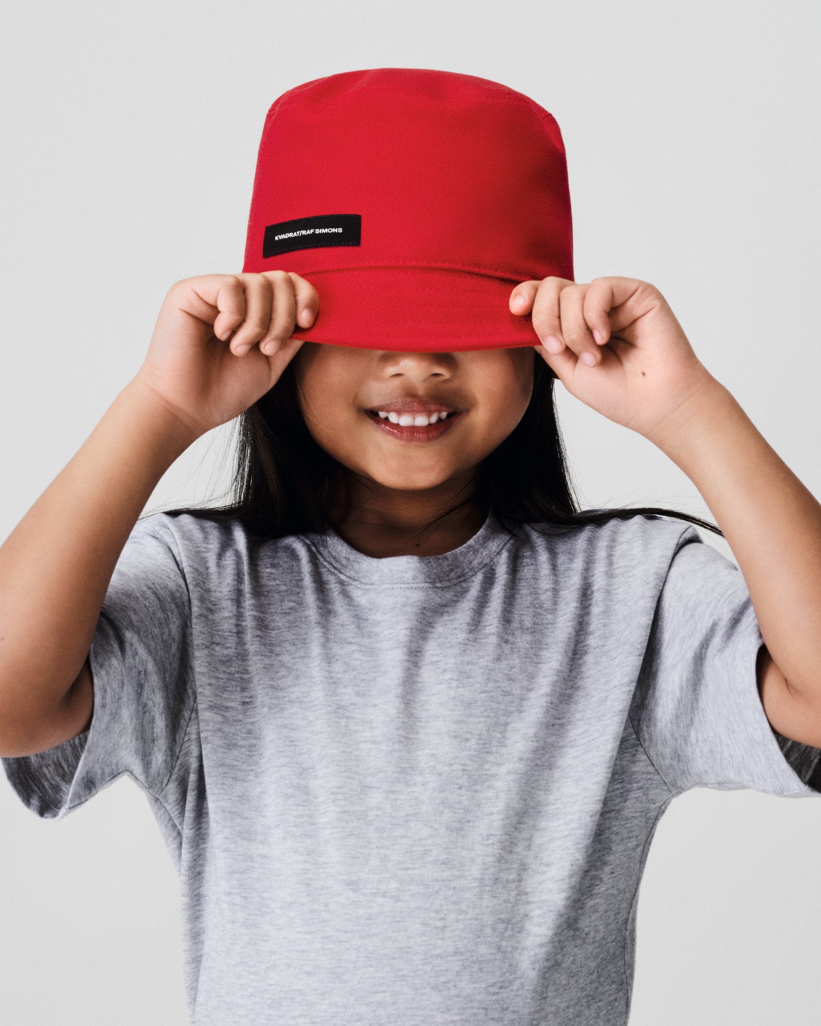 Cotton Bucket Hat | Vermillion Red