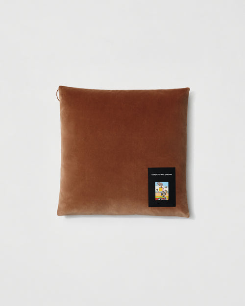 Kvadrat Raf Simons Kids Collection Asator Velvet Cushion in Desert Sand