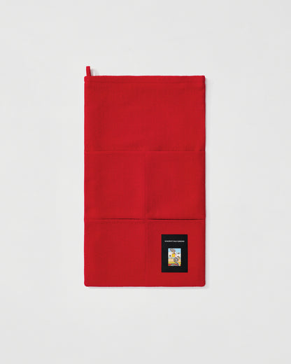 Vidar Wool Storage Bag | Vermillion Red