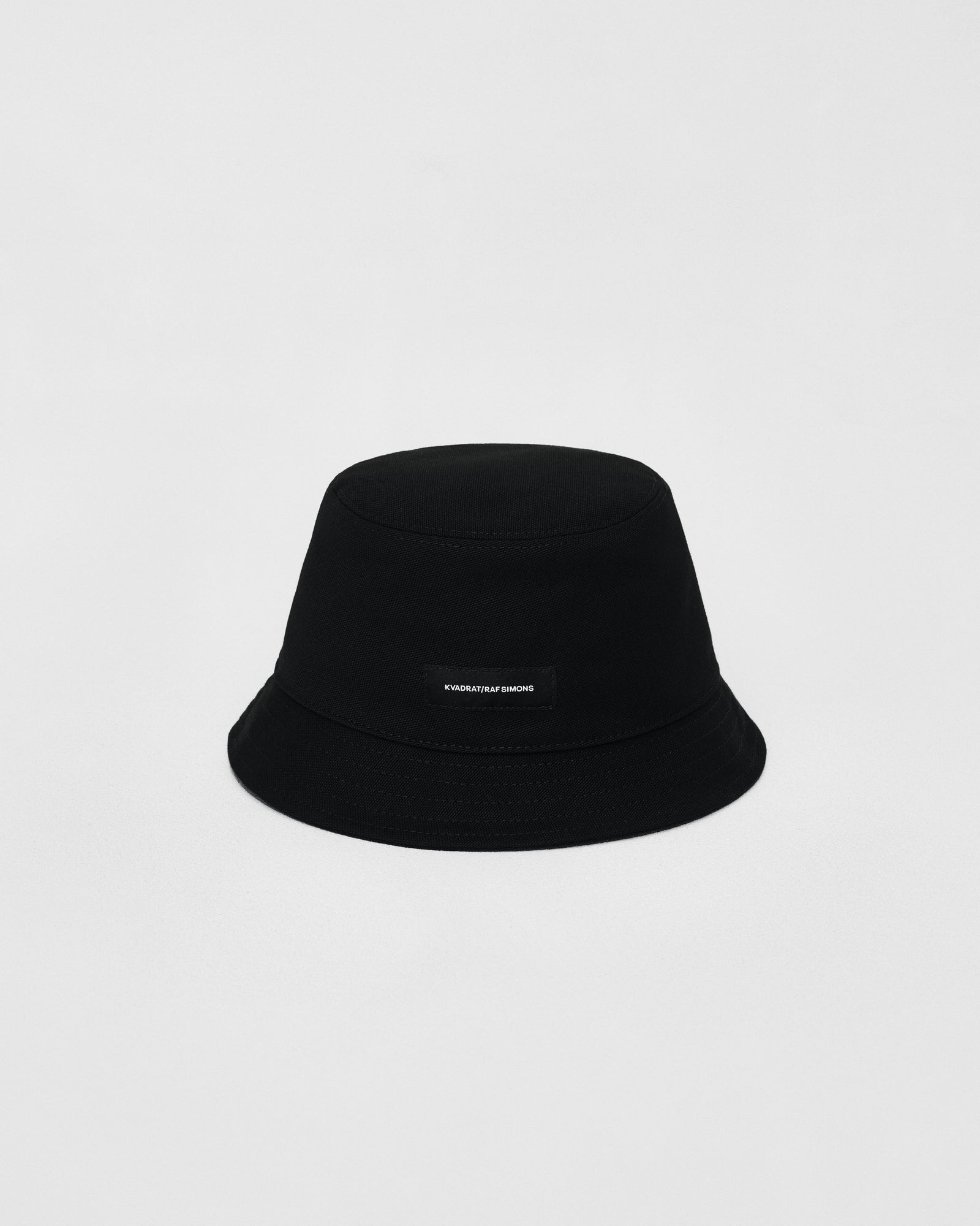 Kvadrat Raf Simons Kids Collection Cotton Bucket Hat in Raven Black