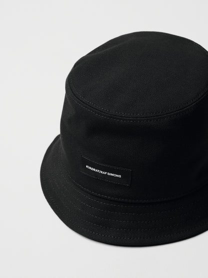Cotton Bucket Hat | Raven Black