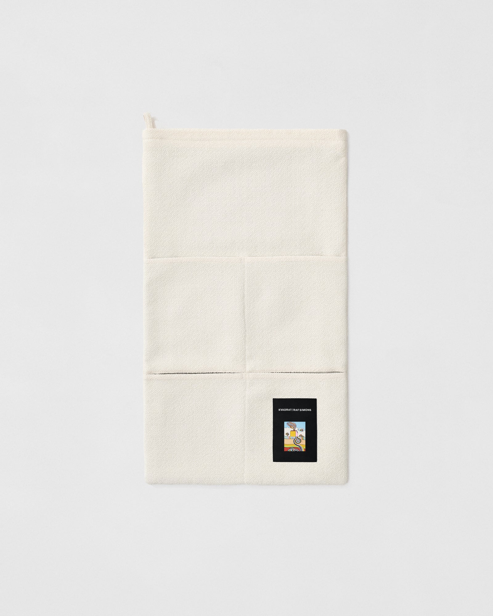 Kvadrat Raf Simons Kids Collection Vidar Wool Storage Bag in Off White