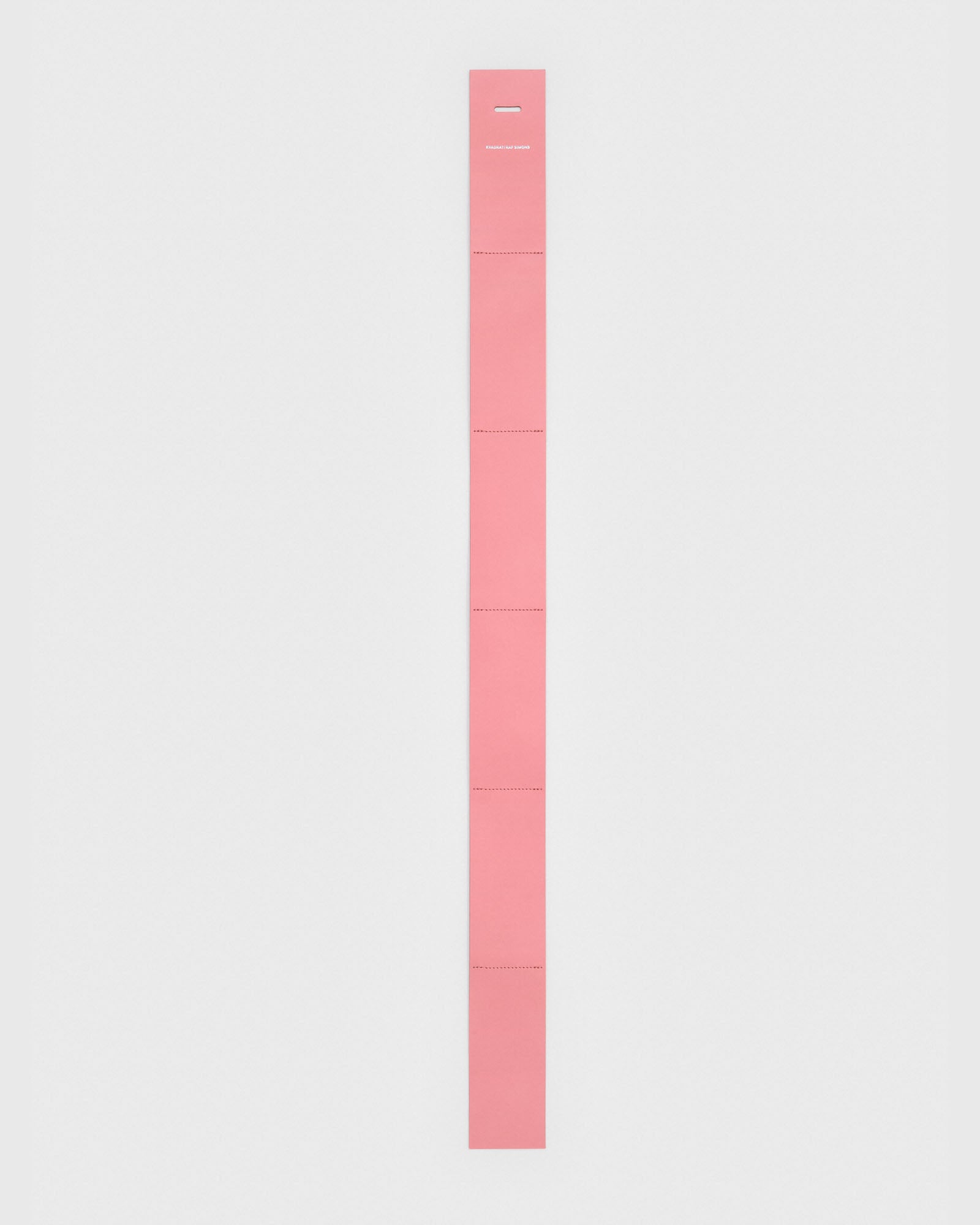 kvadrat raf simons leather strap pink