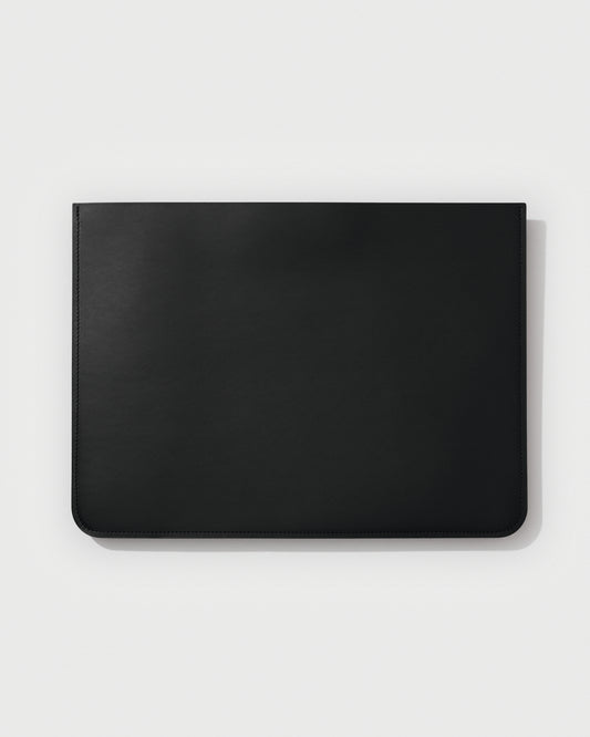 kvadrat raf simons leather sleeve black 
