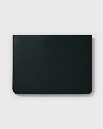 kvadrat raf simons leather sleeve dark green