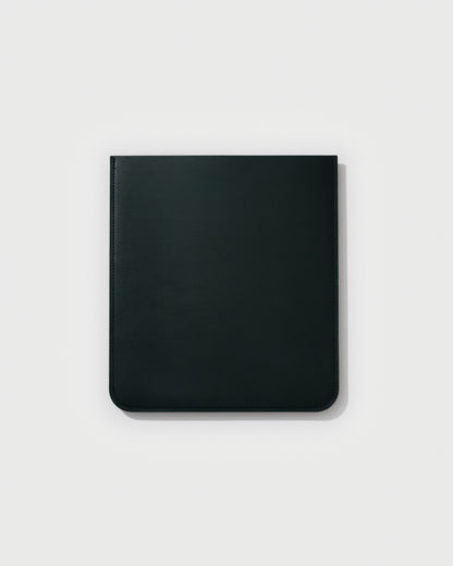 kvadrat raf simons leather sleeve dark green