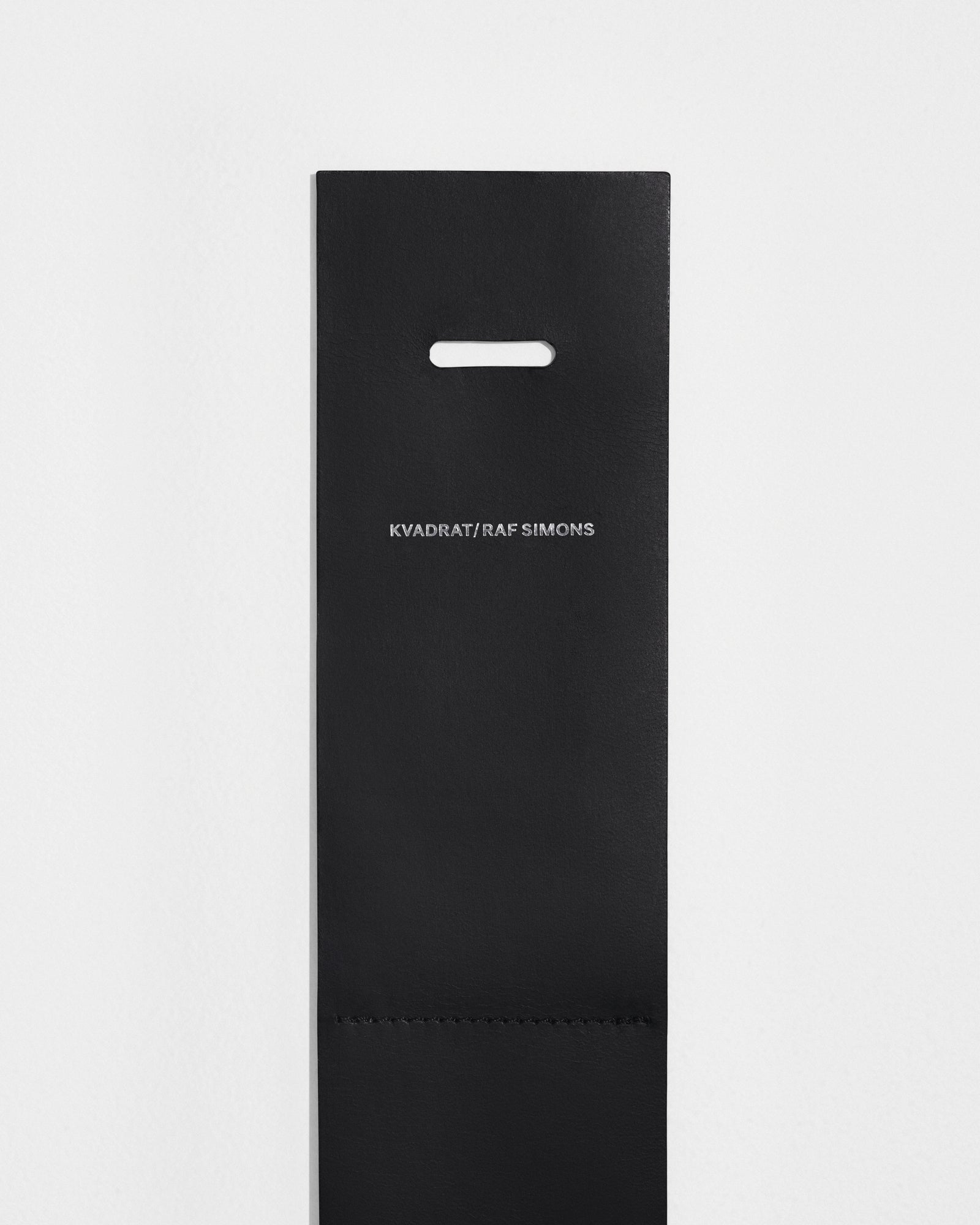 kvadrat raf simons leather strap black