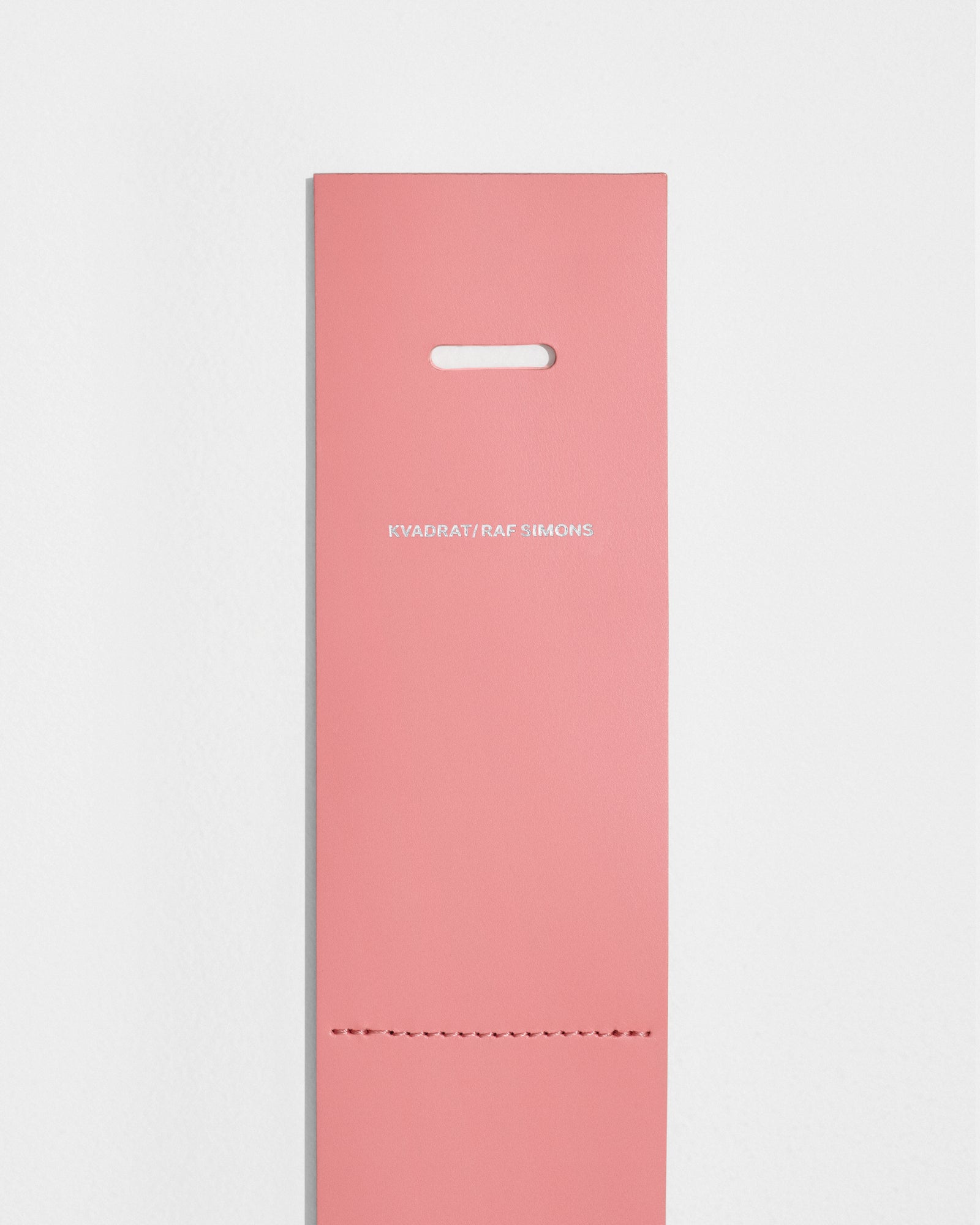 kvadrat raf simons leather strap pink