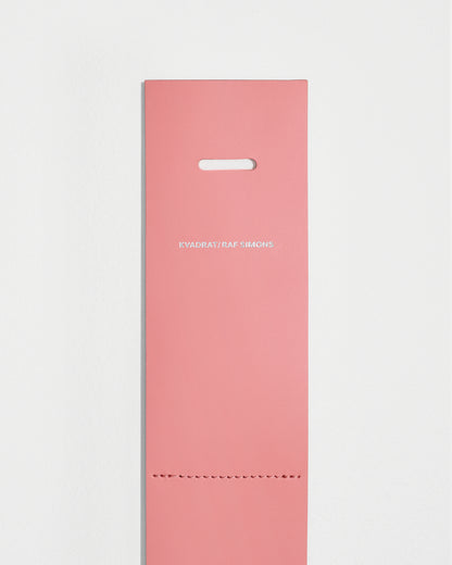 kvadrat raf simons leather strap pink