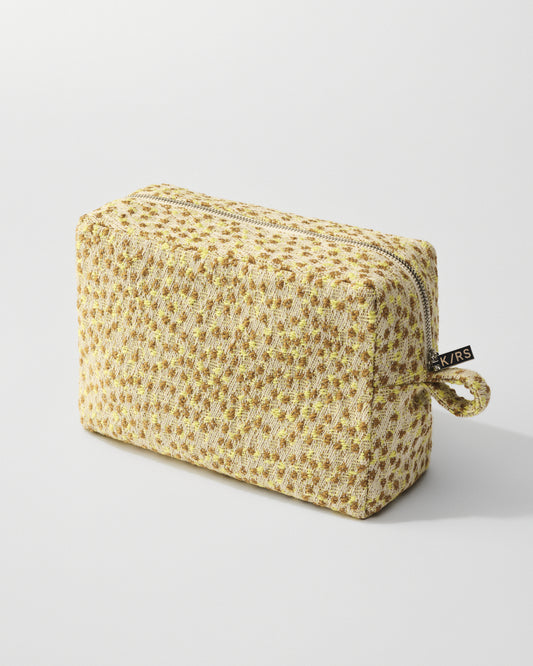 Ria 2 toiletry bag | Goldenrod yellow