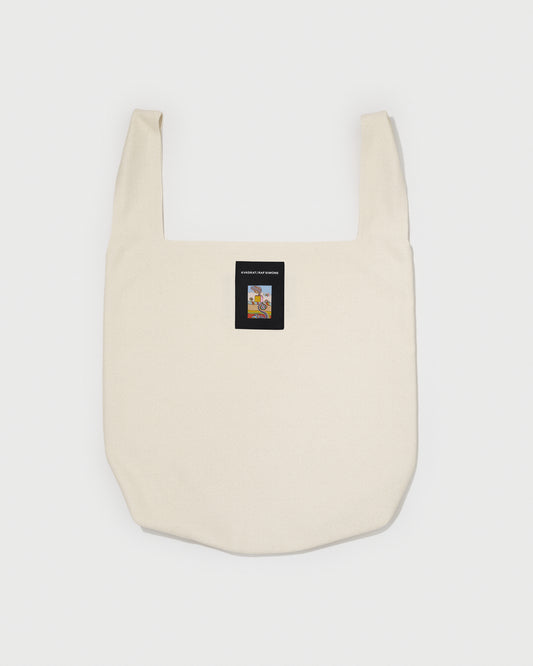kvadrat raf simons vidar shopping bag off white 