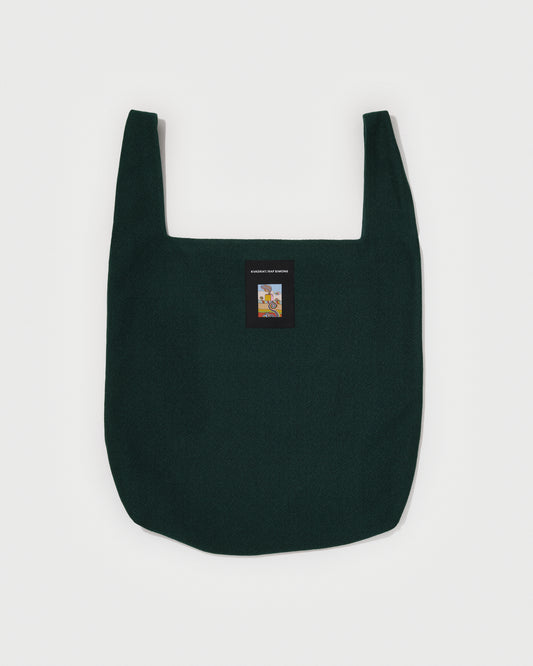 kvadrat raf simons vidar shopping bag dark green