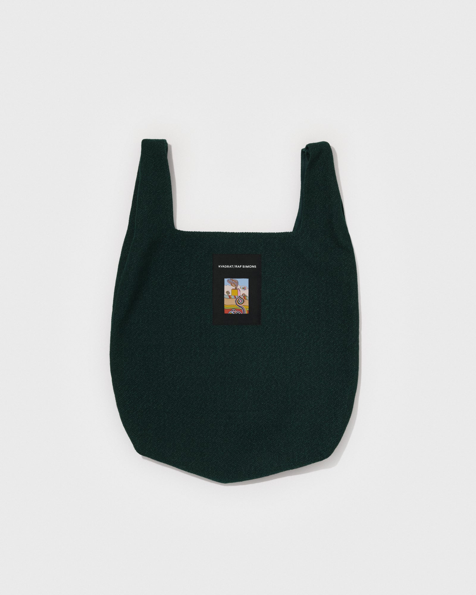 Vidar Shopping Bag | Dark Green – Kvadrat/Raf Simons