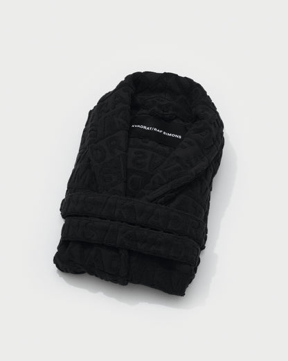 kvadrat raf simons bathrobe black
