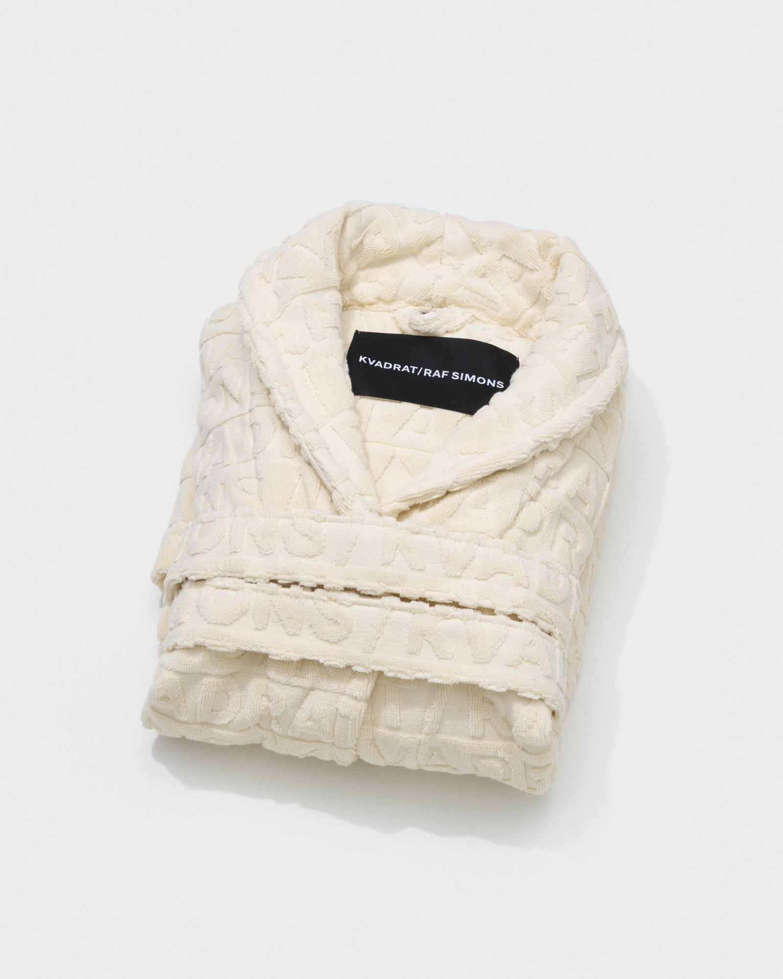 kvadrat raf simons bathrobe off white