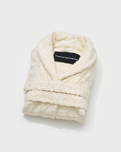 kvadrat raf simons bathrobe off white