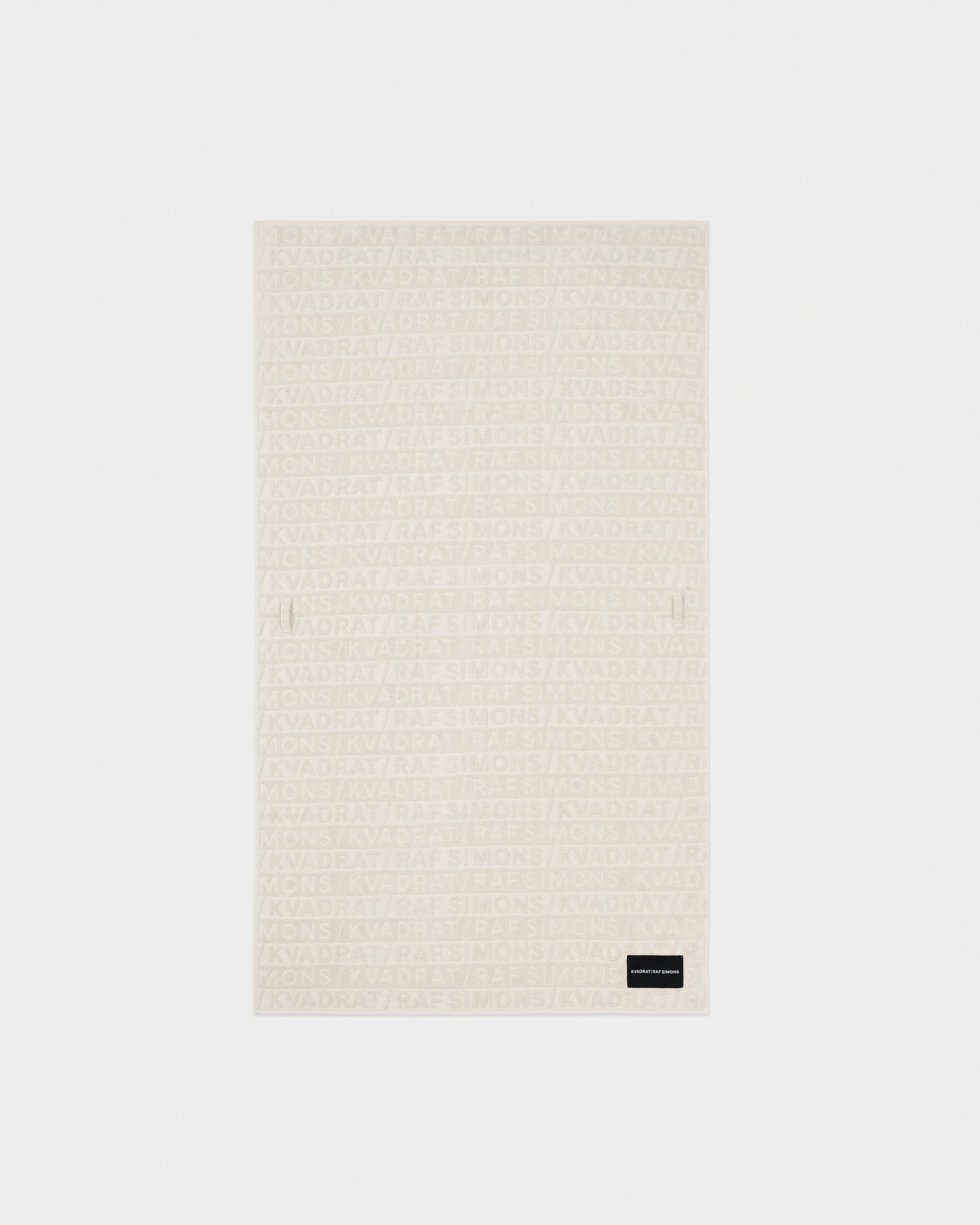 kvadrat raf simons beach towel off white