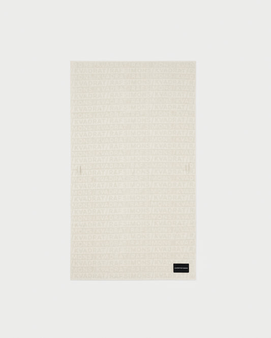 kvadrat raf simons beach towel off white