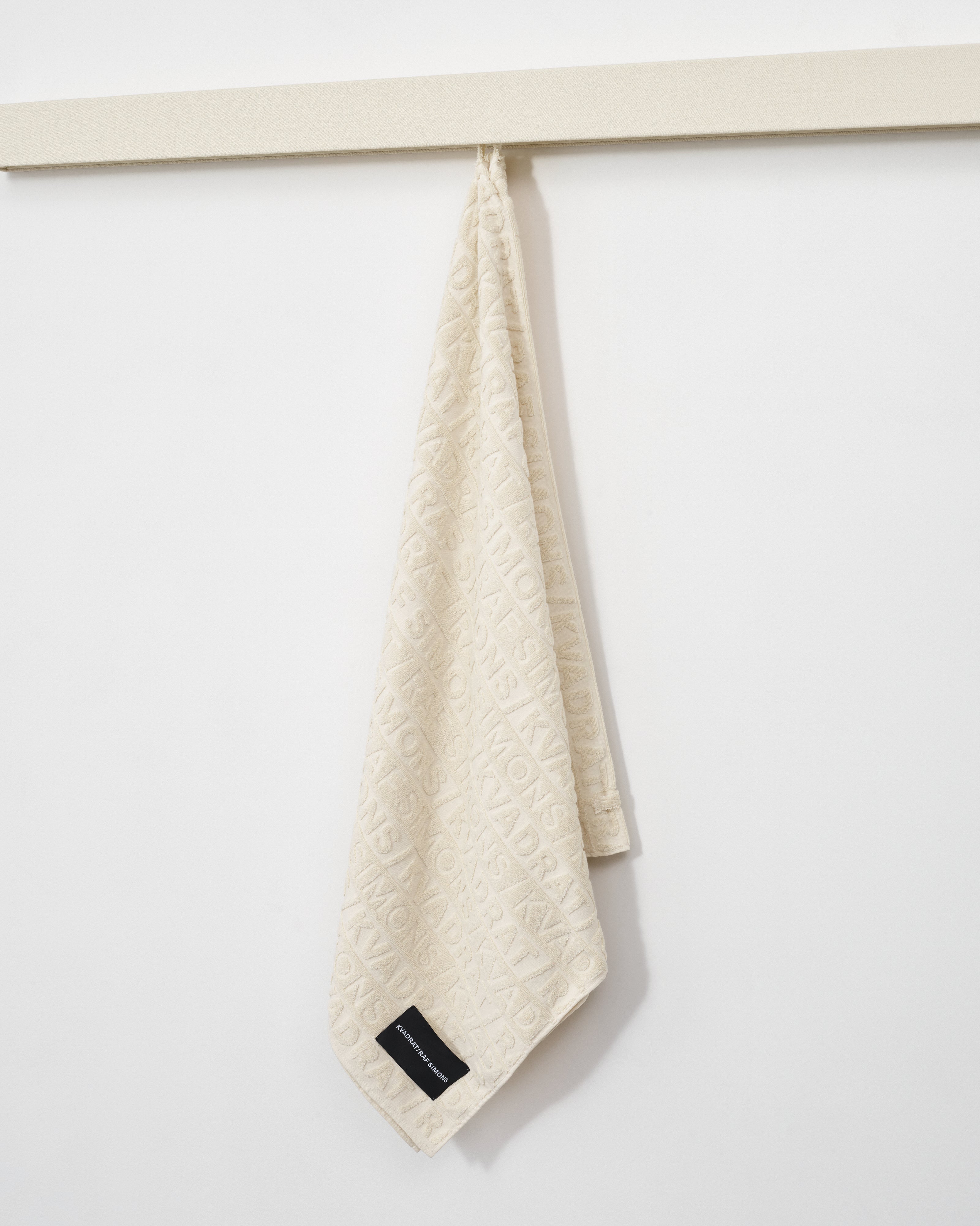 Kvadrat Raf Simons Beach Towel in Off White