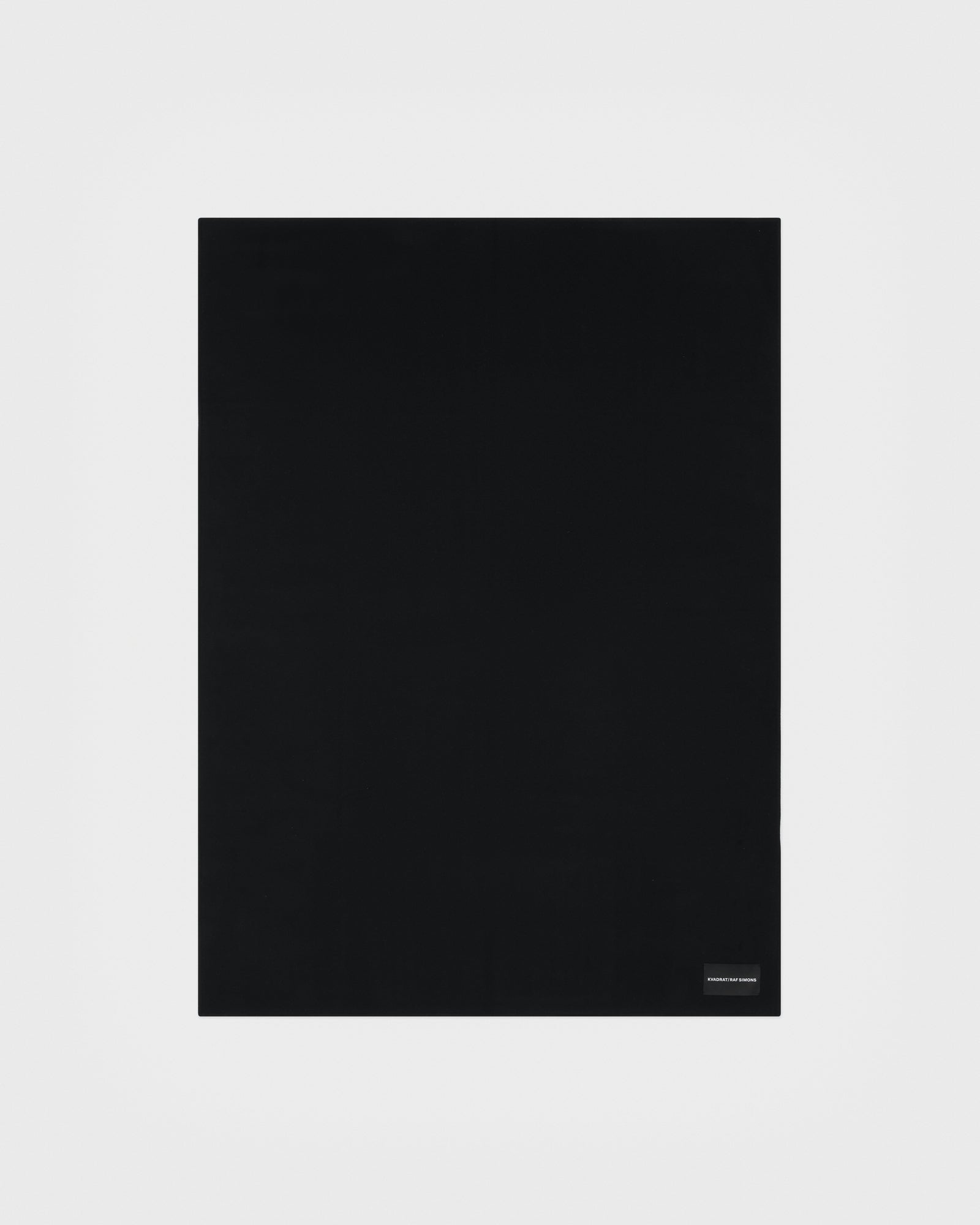 kvadrat raf simons double face wool throw black