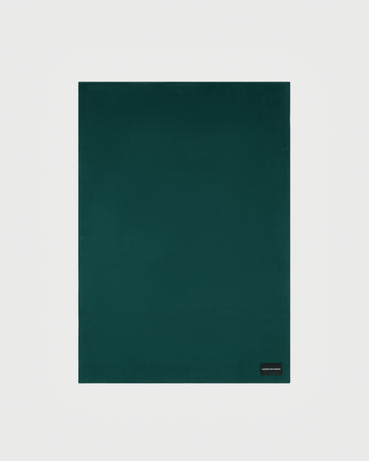 kvadrat raf simons double face wool throw dark green