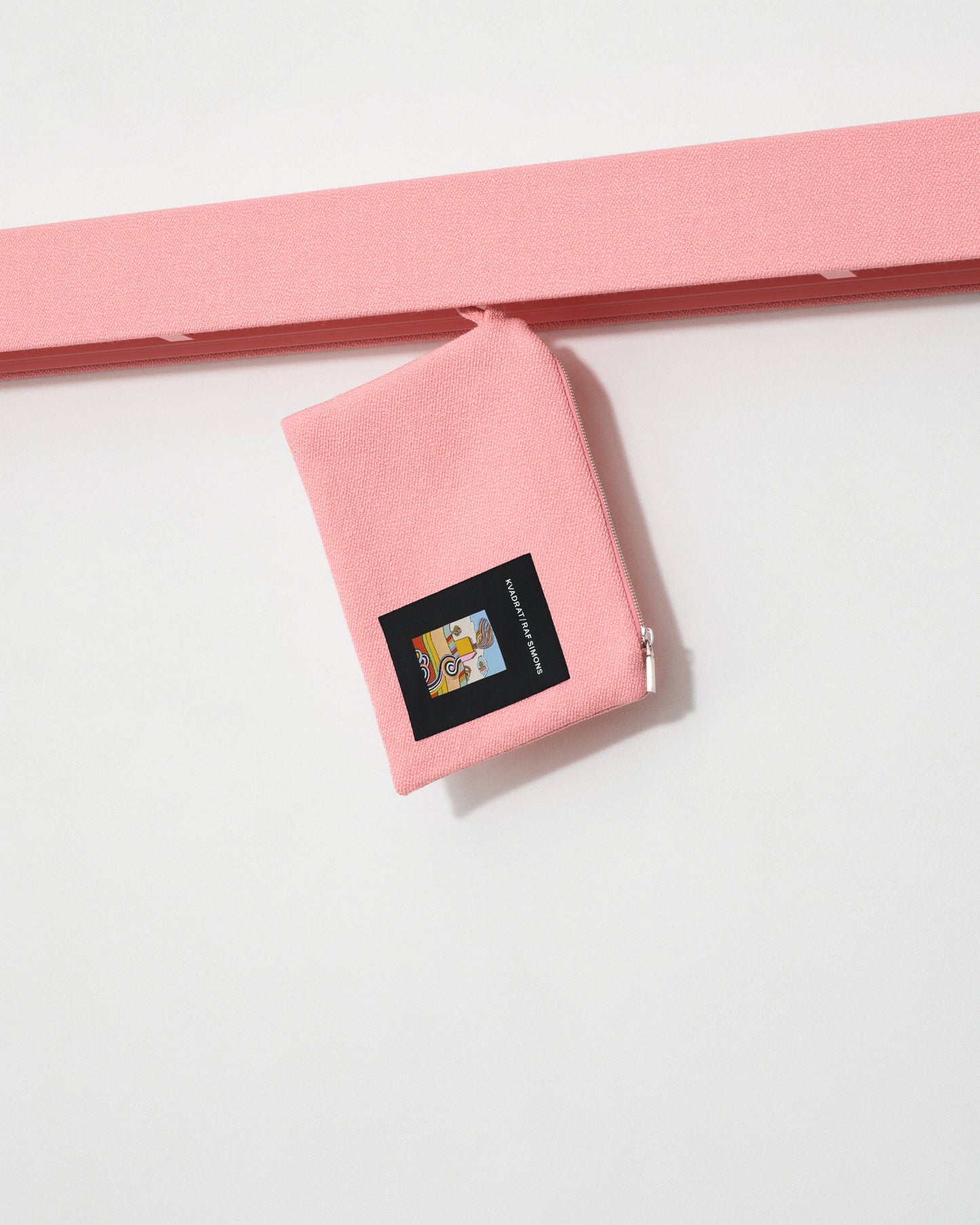 kvadrat raf simons vidar clutch pink