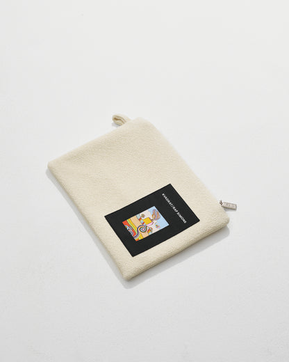 kvadrat raf simons vidar clutch off white