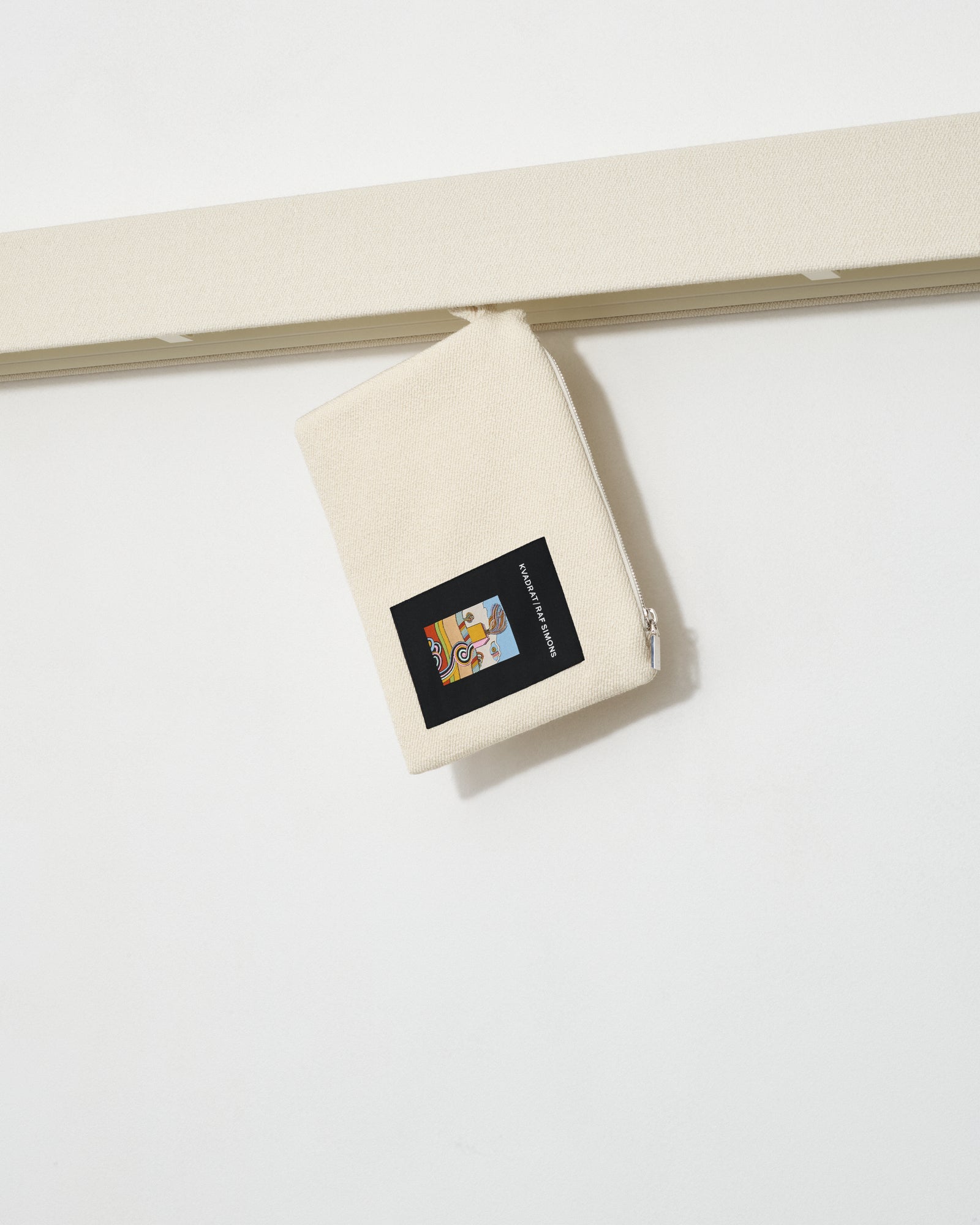 kvadrat raf simons vidar clutch off white