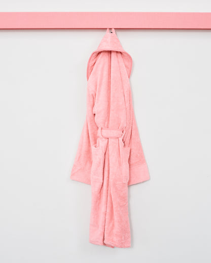 Whipstitch Bathrobe | Pink