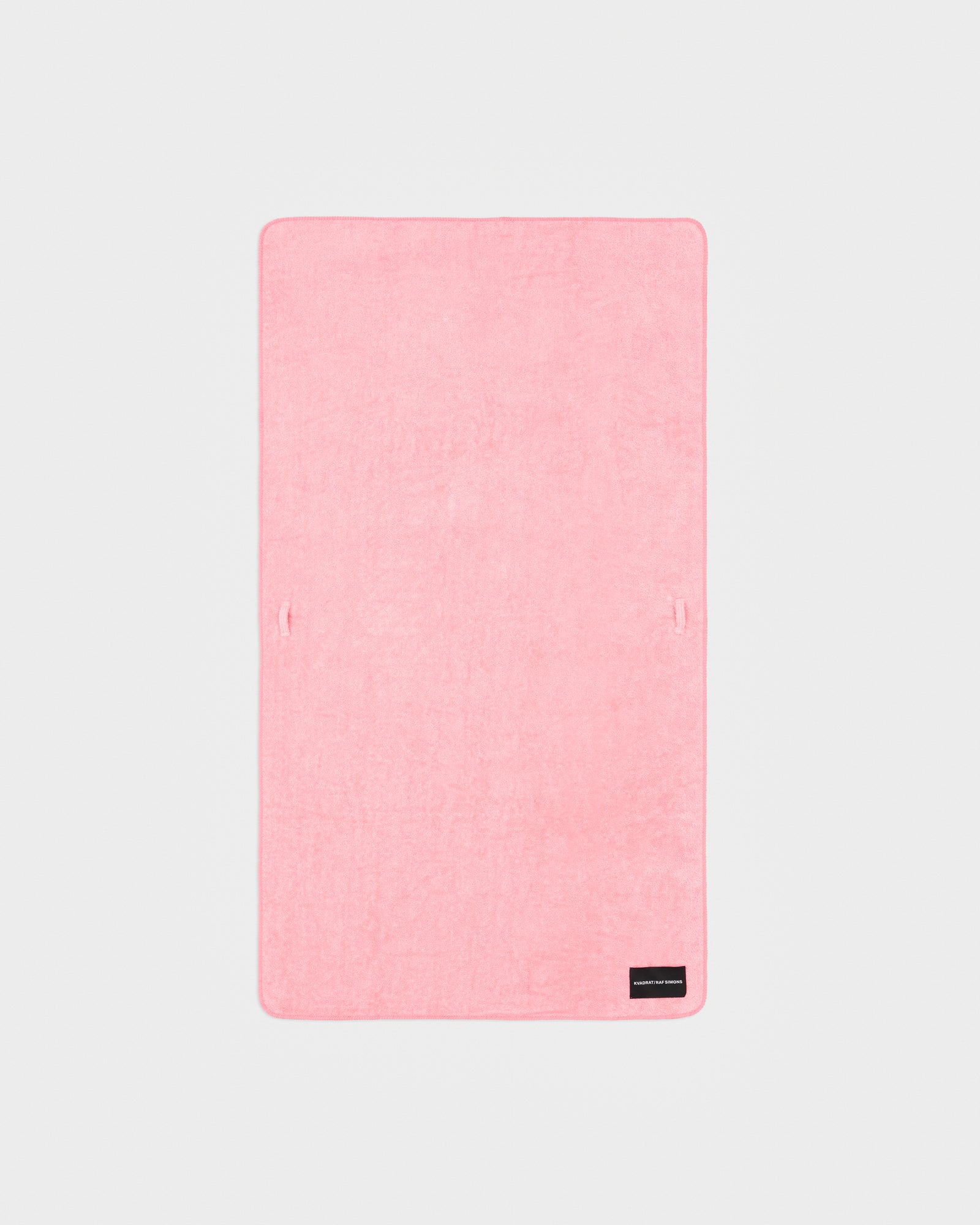 kvadrat raf simons whipstitch towel pink