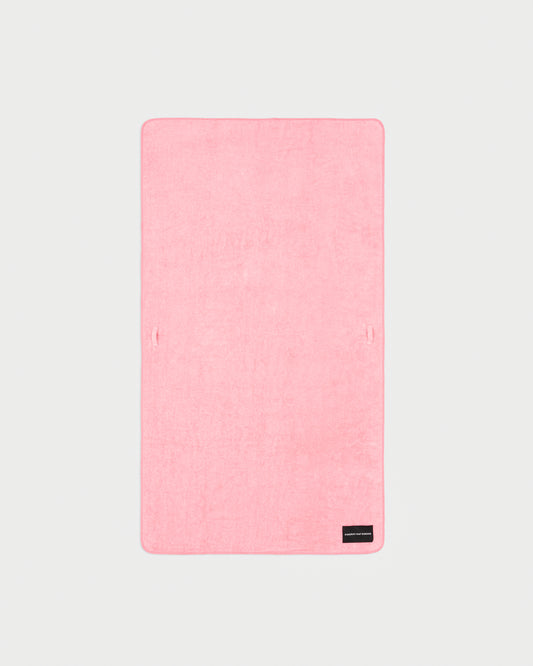 kvadrat raf simons whipstitch towel pink