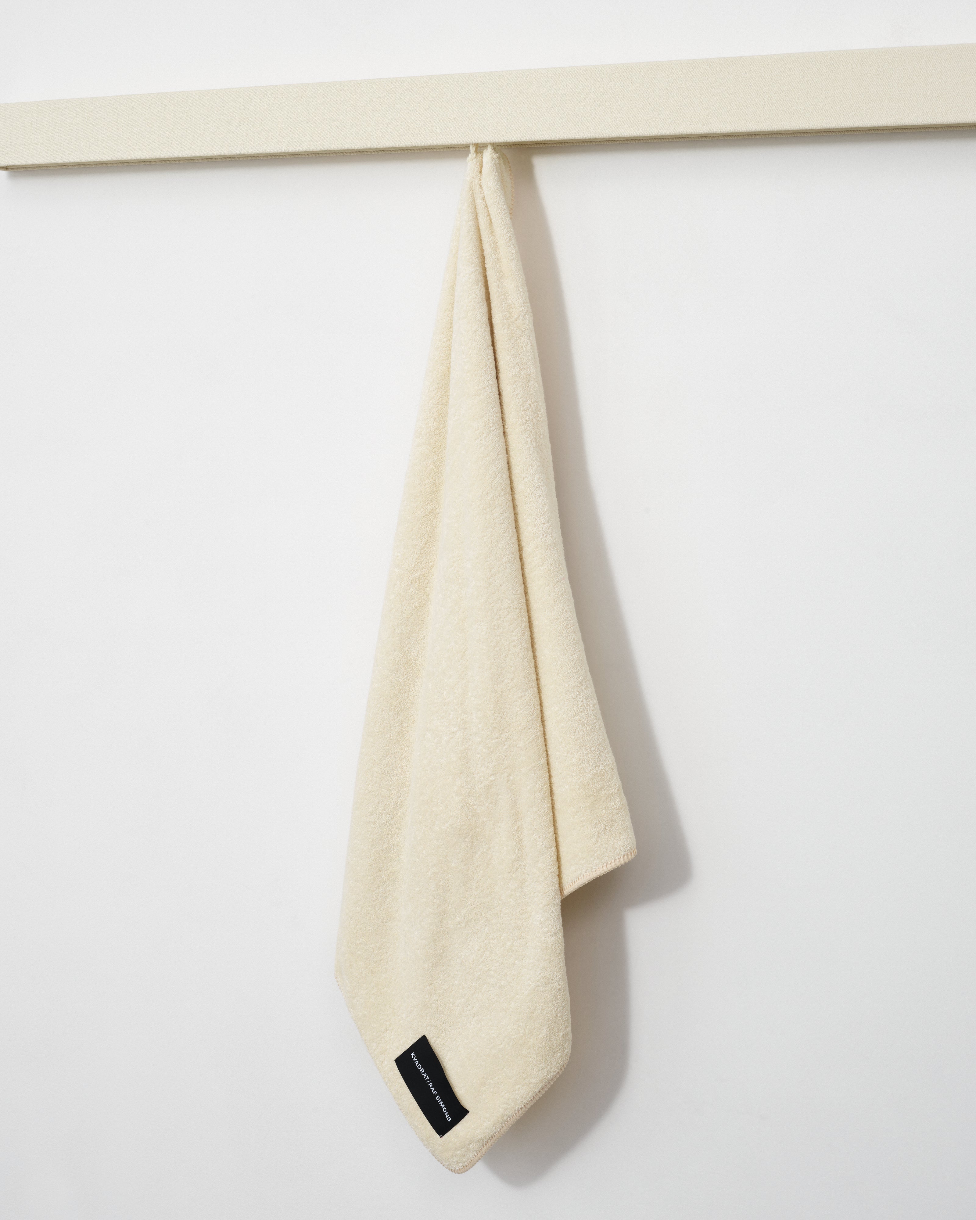 Kvadrat Raf Simons Whipstitch Towel in Off White