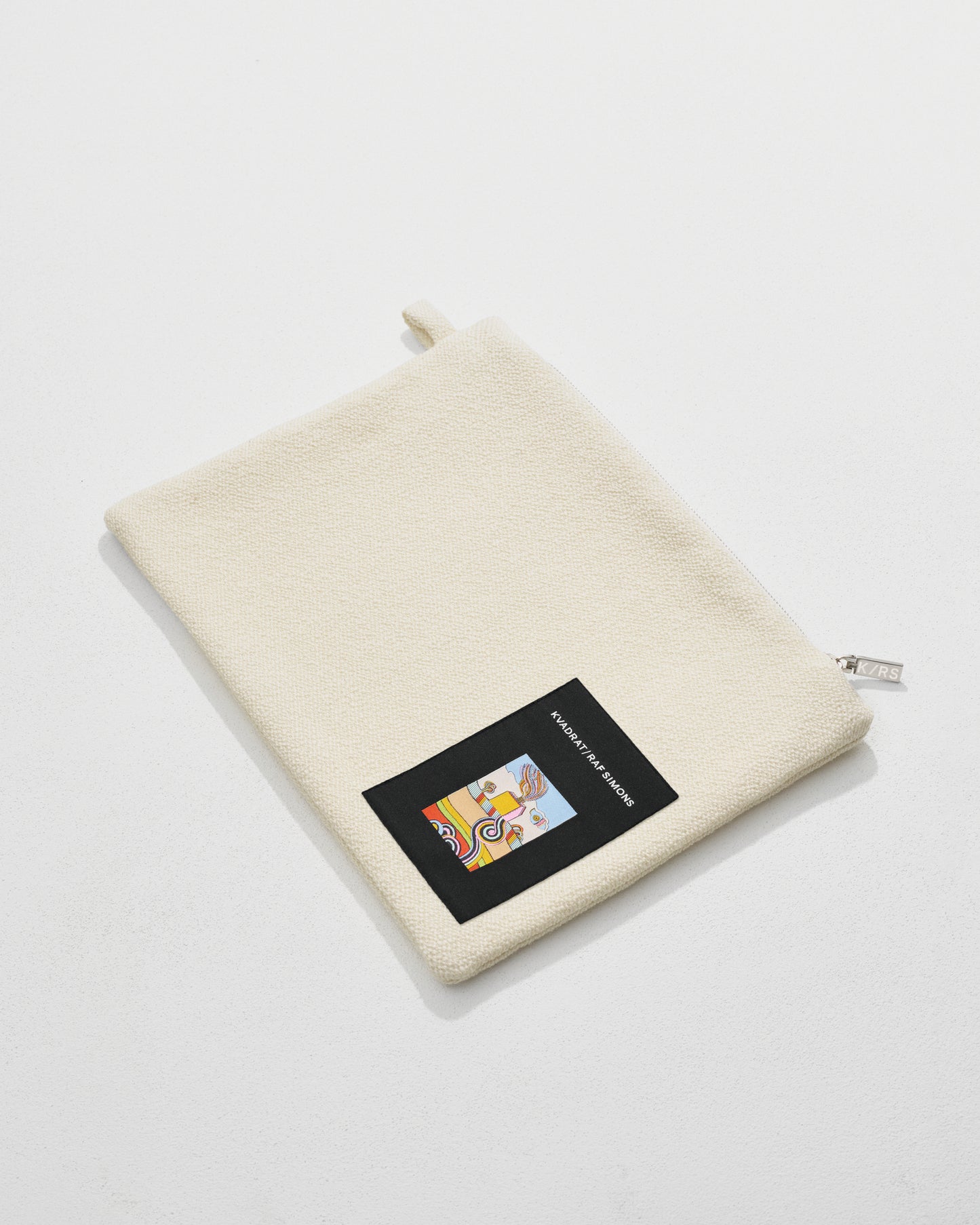 kvadrat raf simons vidar clutch off white 