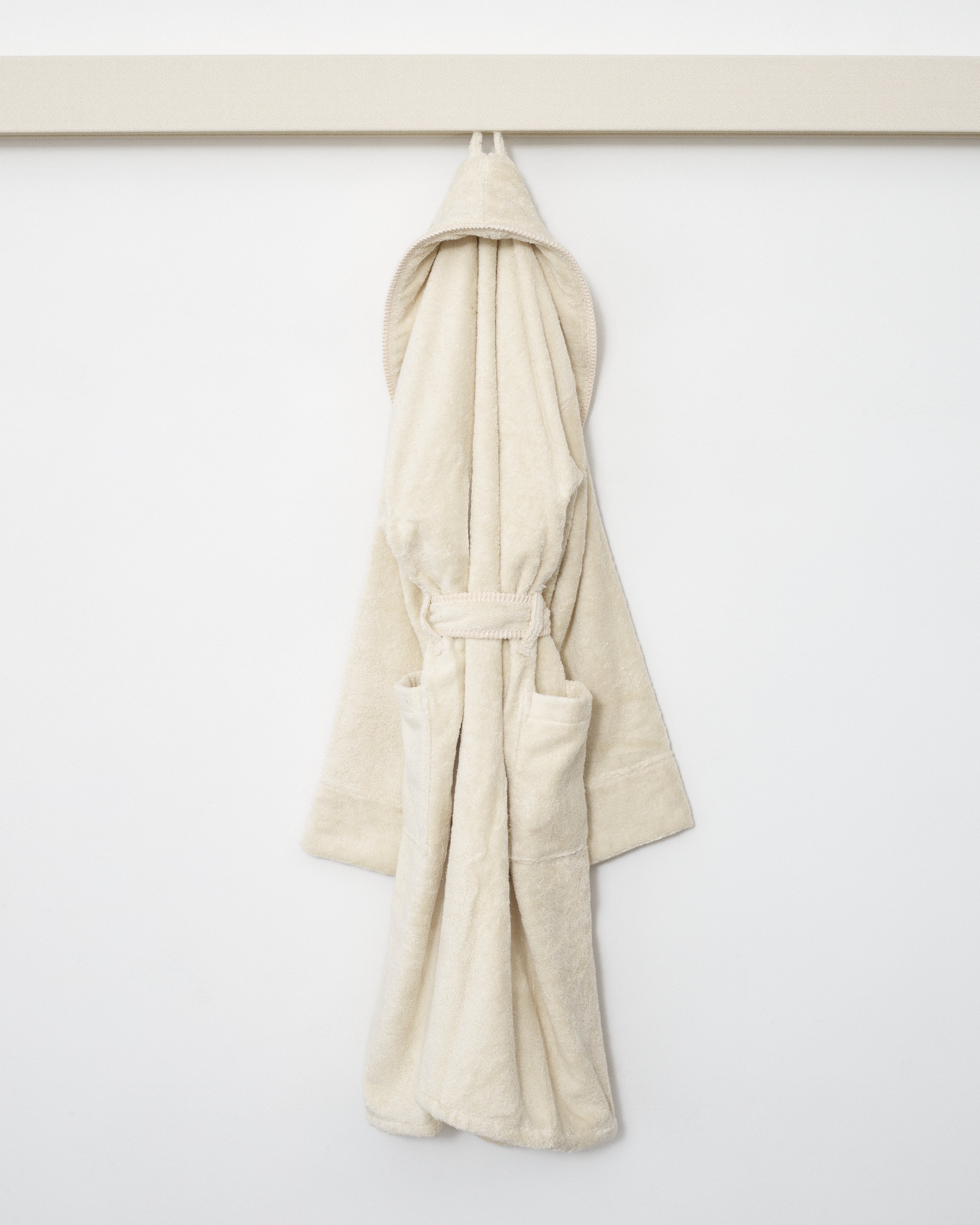 Kvadrat Raf Simons Whipstitch Bathrobe in Off White